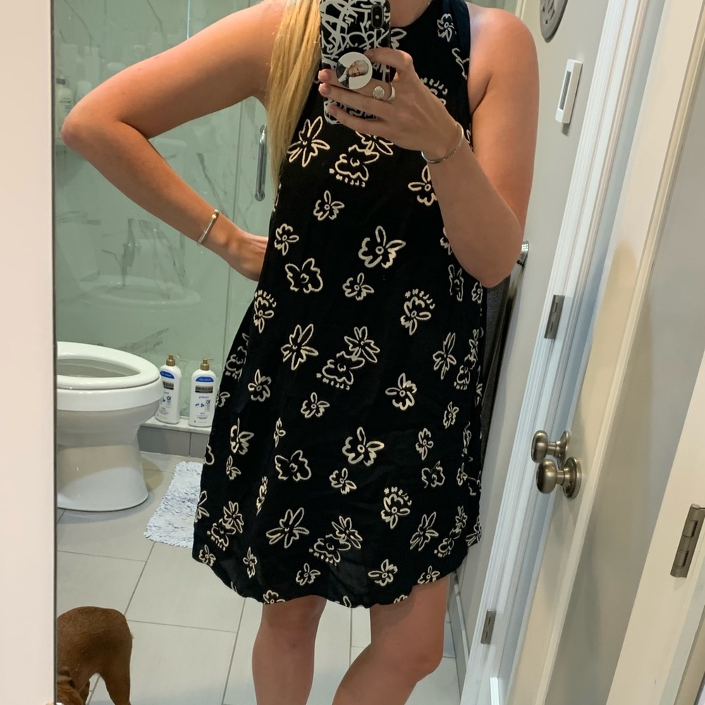 COLLUSION Tall Floral Swing Dress